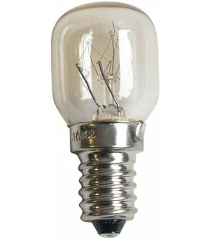 HEITECH Lot de 2 ampoules réfrigérateur 15W E14 - ampoule pour machine à coudre, hotte aspirante