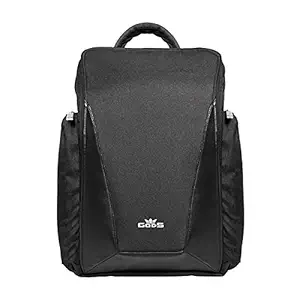 Gods Phenom 15.6 inch Anti Theft Laptop Backpack, Secret Access Pocket, Top Organizer, Versatile & Convertible (Black)