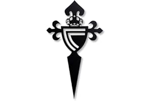 BUYLUX Cuadro Escudo Celta Pared Madera - Decoracion Habitacion, Hogar Moderno - Regalos Originales para Hombre, Niño - Cuadros Decoracion Salon Modernos - Poster Futbol (Celta)