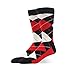 Produktbild Hammia Herren Socken Business Socken Gestreift Kariert Gepunktet Mehrfarbig Bunt Modisch und Edel Feine Baumwolle Smart Design Calf Crew Socke Männer Art Patterned Casual Crew Socken Baumwollsocken