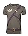 Produktbild Meroncourt Herren Nintendo Legend of Zelda Men's Link's Shirt with Belts T-Shirt, Medium, Military Green, Green (Military Green), M