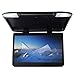 Produktbild CZWXCD Auto klappen Sie unten Monitor, HDMI 1080P HD TFT LCD 22 Zoll Dachmontage-Monitor Ultra dünner obenliegender Video-Player für Auto SD MP3 MP5 LED mit FM-Transmitter USB ab,Black