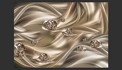 FOTOTAPETE 400×280 cm – VLIES TAPETE PREMIUM – PROFI QUALITÄT – 3 Farben zur Auswahl – Top moderne Wanddeko – Wandbilder XXL – Riesen Wandbild – Top Design Tapete – Neue exklusive Edition mit noch besser Druckauflösung – Deutsches Premium Vlies – Abstrakt Diamant a-A-0253-a-b - 4