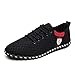 Produktbild Qianliuk Herren Sneakers Sommer Boot Schuhe Atmungsaktive Mesh Casual Bequeme Schnürung Flache Schuhe