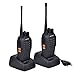 Produktbild Miavogo 2 x Walkie Talkie Set PMR 446 UHF 16 Kanäle wiederaufladbare Funkgeräte, bis zu 3 Km - ohne Kopfhörer