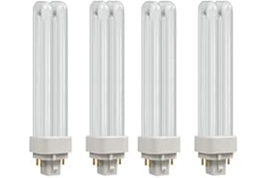 WYRE DIRECT 4X Crompton Energy Saving lamp Light Bulb 4 pin CFL Fluorescent Cool White 10W 13W 18W 26W (18w)