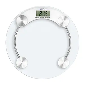 Venus 8MM Thick Tempered Glass Digital Weighing Scale