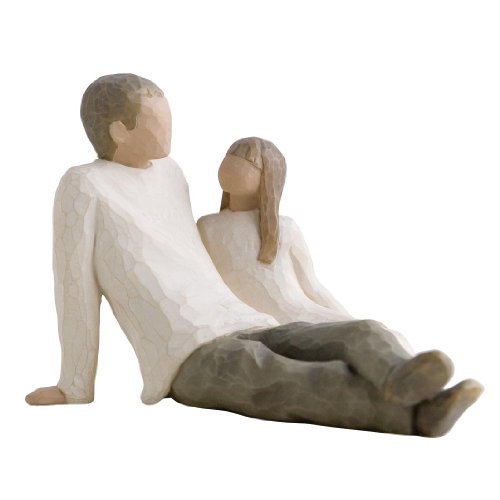 Willow Tree 26031 Vater und Tochter Figurine, 12 cm
