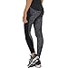 Produktbild Oyedens Classics Damen Ladies Tech Mesh Leggings,Damen Fitness-Hose antibakteriell, lang, Jogginghose mit Quick-Dry-Funktion, mehrere Farben, elastische trageangenehme Sporthose (3XL, Schwarz)
