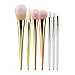 Tinabless 7pcs Makeup Brush Set Professional Cosmetics Make Up Brushes Kits (Colourful)