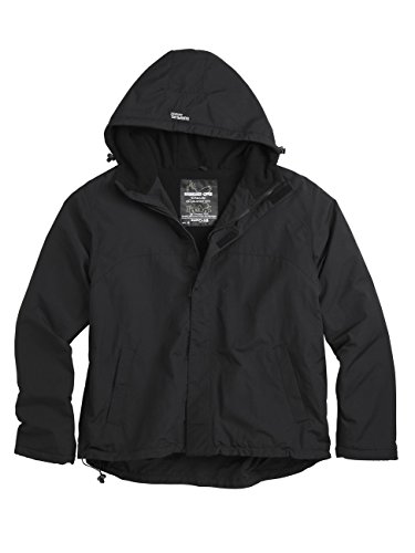 Surplus Herren Jacke Windbreaker Zipper 20-7002, Gre:4XL;Farbe:Black (20-7002)