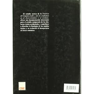 Contribución a la fonética del hispano-árabe y de los arabismos en el ibero-románico y el siciliano (Biblioteca de Filología Hispánica)