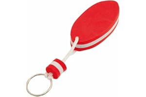 RONGJ Porte-clés flottant en mousse EVA et anneau en acier inoxydable au design bicolore amusant de différentes couleurs.