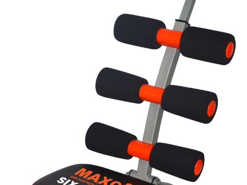 MAXOfit Heimtrainer Multitrainer Sixmax MF-6, grau/schwarz/orange, 86 cm x 25 cm x 40 cm - 3
