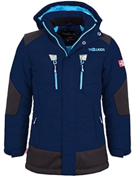 Trollkids Kinder gefütterter Winter-Parka, Ski- und Schneejacke Narvik