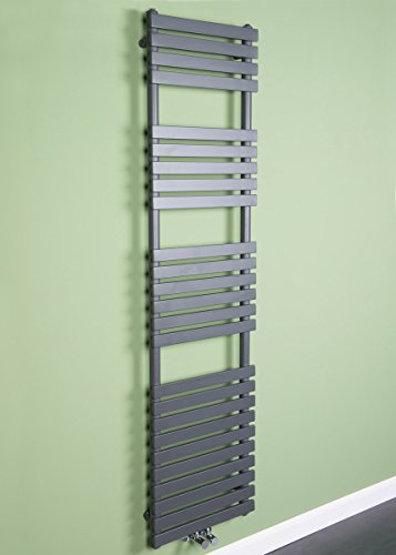 Preisvergleich Produktbild Designer Handtuchheizkörper Badheizkörper 1810x450mm Grau