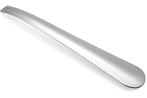 QUEERELELE Chausse Pied facile à transporter Chausse Pied En Métal Robuste Chausse pied long en acier inoxydable 30cm Convient à Tous Conception Très Stable Convient Aux Personnes Âgées, Aux Hommes Et Aux Femmes