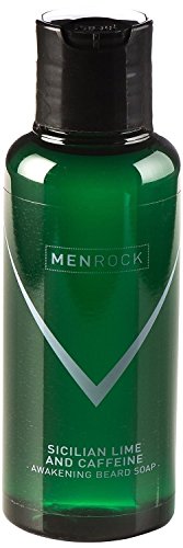 Price comparison product image Men Rock Sicilian Lime and Caffeine Awakening Beard Soap