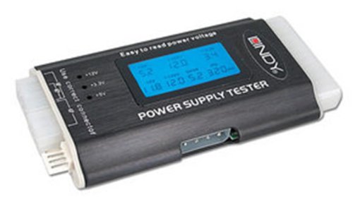 Preisvergleich Produktbild Lindy ATX Netzteiltester mit LCD-Display