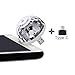Produktbild TianranRT USB Mini LED Nacht Licht Farbe Geändert Klang Musik Magie Licht LED Pilz (Type-C)