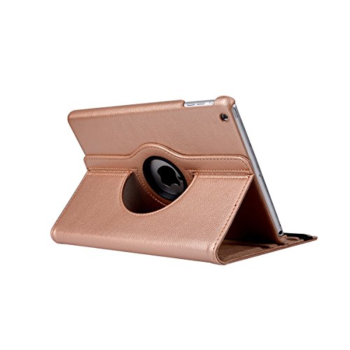 inShang Hülle für Apple iPad 2 iPad 3 iPad 4, PU Leder Tasche Hülle Skins Etui Schutzhülle Ständer Smart Case Cover für Tablet iPad, Super Automatische Einschlaf-/Aufwach funktion, 360 Grad rotierende Schutzhülle mit Standfunktion + inShang Logo hochwertigen Stylus Eingabestift Stift - 2