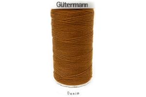 Gütermann Denim Fil à Coudre en Polyester 100 m par Bobine, Marron Clair