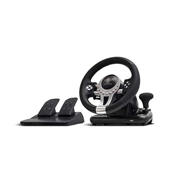 SPIRIT OF GAMER – RACE WHEEL PRO 2 – Volante De Juego Con Pedales, Palanca De Cambios – Rotación Del Volante – Soporte… - Image 4