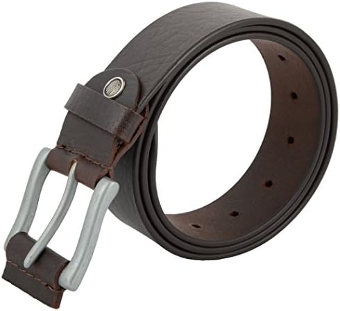 Leather Belt for Men – Heavy Duty Casual Full Grain Leather Belt - 39mm Wide – 120 (48, Coffee)