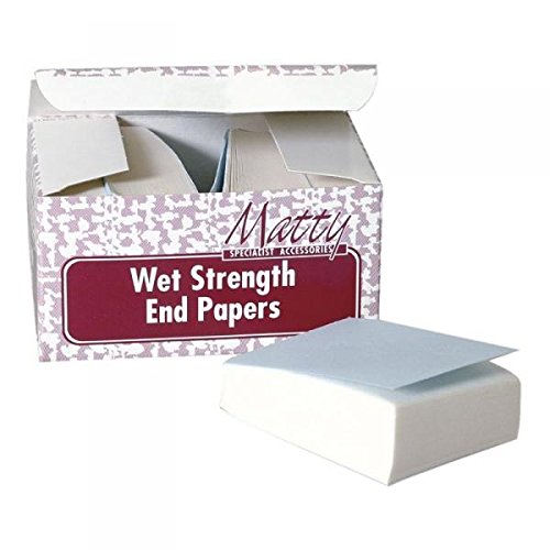 Matty Wet Strength End Papers Box Of 5 X 500 Perm Paper [Misc.]