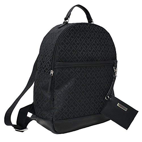 Preisvergleich Produktbild Tommy Hilfiger Backpack With Detachable Card Holder (Black)