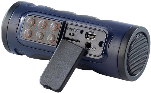 Lunartec 4in1-Outdoor-Genie: Radio, MP3, Taschenlampe, Lautsprecher - 2