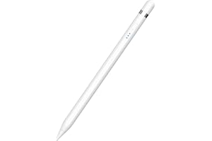 SENKUTA iPad Pencil 1ª Generación, Lapiz iPad con 4-30 mins de Carga USB-C, Rechazo de Palma, Baja Latencia, Detección de Inclinación y Mantiene Magnético, Apple Pen para iPad 2018-2023