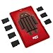 Produktbild DiMeCard micro8 microSD Speicherkartenhalter ROTE ANDROID KITKAT EDITION (ultraflaches Kreditkartenformat etui, beschreibbar)