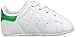 adidas Baby Boys’ Stan Smith Crib First Walking Shoes, Blanc (FTWR White/FTWR White/Green), 4K