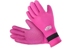 Oursunshine 3mm Neoprene Diving Gloves, Wetsuit Gloves Thermal Anti-slip Scuba Gloves for Men Women Diving Snorkeling Sailing