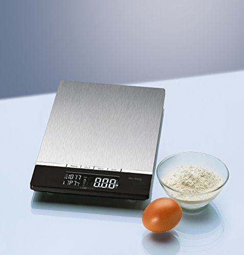 Clatronic 271683 Küchenwaage mit LCD Display, inox - 2