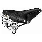 Damen Brooks B67 S Damen Fahrrad Leder Sattel Touring Trekking Kernleder Fahrradsattel, B67 S, Farbe schwarz