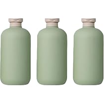2 Wiederverwendbare Quetschflaschen Mit Tüllen – Auslaufsicher, Mit Ml-Skala, Für Shampoo, Farbe & Reisen