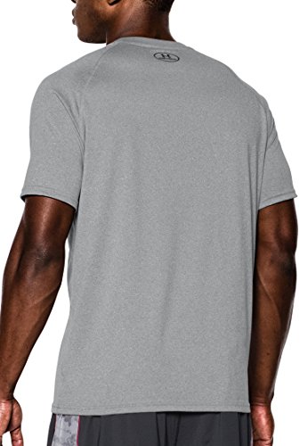 UNDER ARMOUR UA Tech Kurzarmshirt Herren, Grau, M - 2
