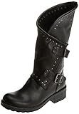  MUSSE & CLOUD FALIDA, Botas Slouch para Mujer, Negro (Bob 983), 38 EU