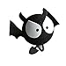 Produktbild CHENFUI Cartoon Big Eyes Bat Eva Auto Antenne Topper Antenne Topper Antenne Ball LKW SUV Stift