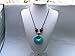 Lily Bear Silicone Baby Teething & Breastfeeding Pendant Necklace/Jewellery for Mum (Metallic Aqua)