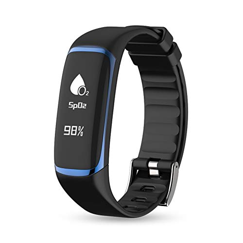 Preisvergleich Produktbild Wasserdichtes Smart-Armband / Herzfrequenzüberwachung / Kilometerverfolgung / Kalorienverbrauch / Gesundheitsüberwachung(Blue)