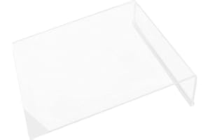 SAFIGLE Acrylic Slant Board for Drawing, Transparent Desktop Writing Slope, Ergonomic Design with 20° Angle, Ideal for Art and Writing, Clear Drawing Board