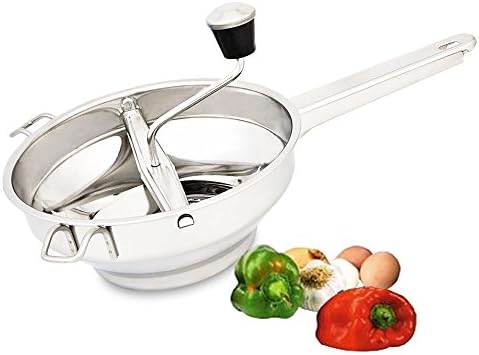 ONIEL Stainless Steel Masher, Masher, Shredder, Strainer, Manual, Mashed, Compote, Tomato, Marmalade