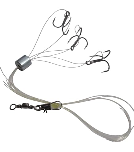 Fishing Triple Hook with Nut – Durable Hook Set for Secure Bait