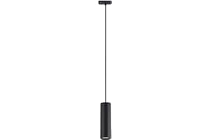 Lindby Track Lighting 1-Phase 'Linaro' (Modern) in Black Made of Metal for e.g. Living Room & Dining Room (1 Light Source, GU10) from High-Voltage Track Lighting
