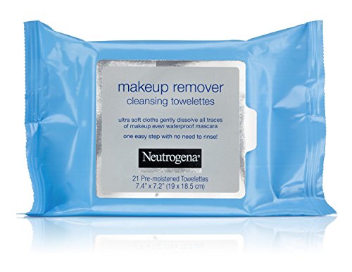 Neutrogena Makeup Remover Towelettes, (Pack of 3) 21x3=63 Wipes