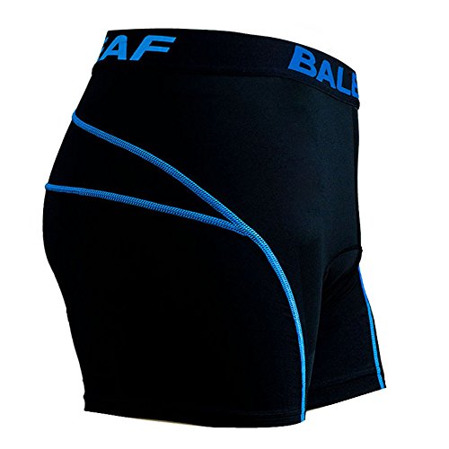 Baleaf Herren Radunterhose mit Sitzpolster Fahrrad Unterwäsche Pro Bike Boxer mit Gummibund - 2