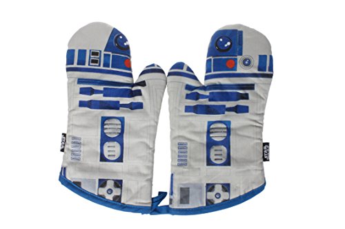 Star Wars „Ich bin D2“ Ofen Handschuhe, Stoff, Mehrfarbig, RJ45 - 2